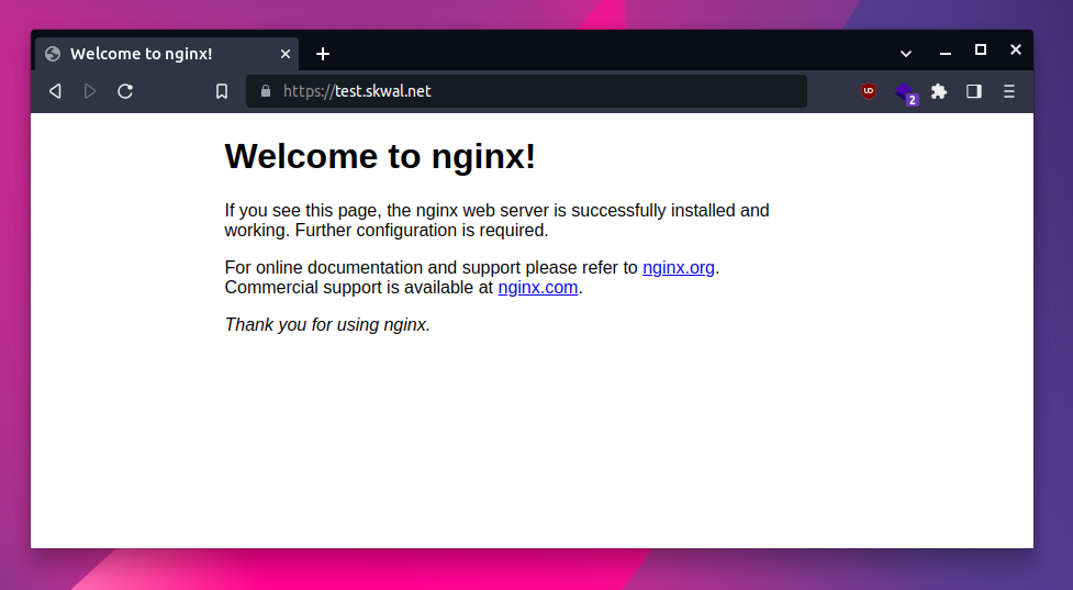 Comment générer un certificat SSL pour Nginx avec Let's Encrypt sous Ubuntu