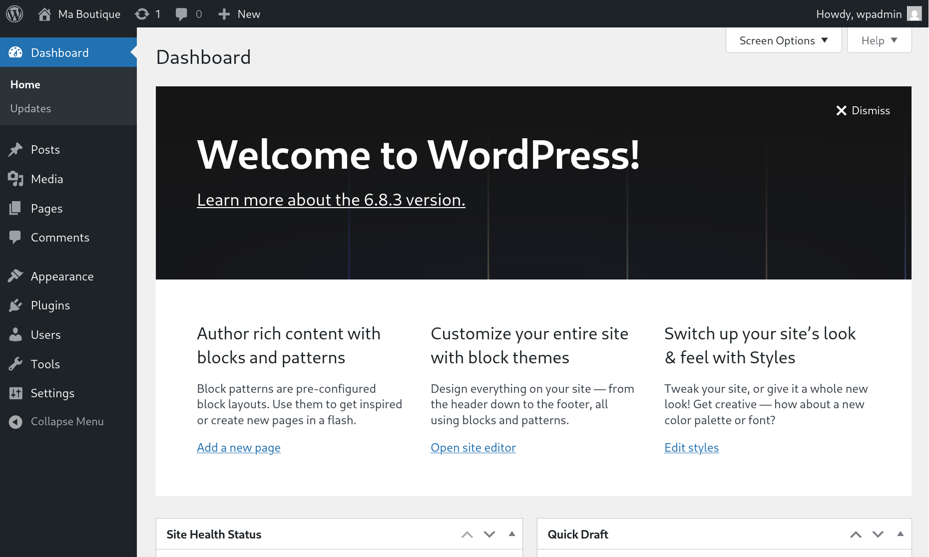 Mettre en place un hébergement web avec Skwal Heberg