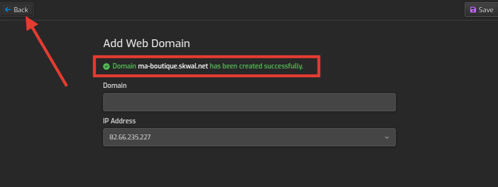 Mettre en place un hébergement web avec Skwal Heberg